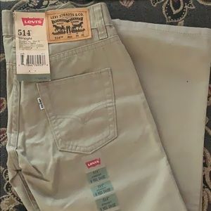 Boys khaki colored Levi’s
